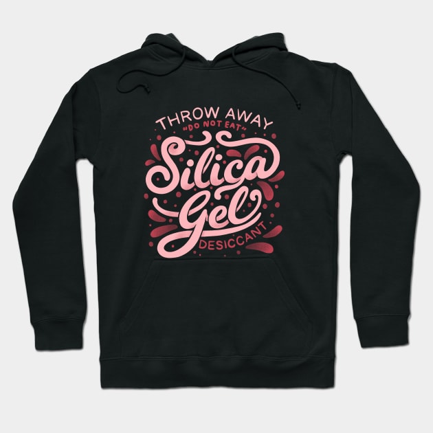 Silica Gel Lettering by Tobe Fonseca Hoodie by Tobe_Fonseca